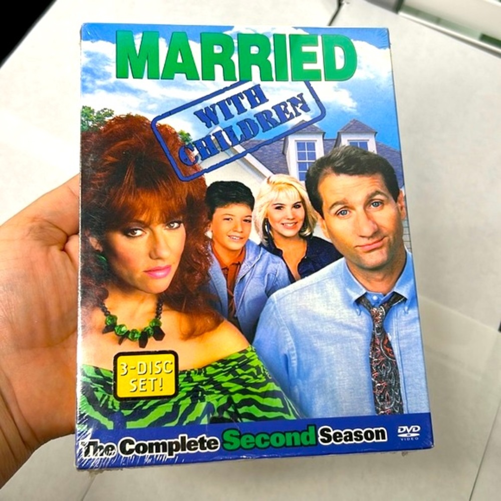 MARRIED WITH CHILDREN - THE COMPLETE SEASON 2 (BOXSET) (DVD) SEALED NEW